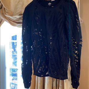 Alo yoga wanderer long sleeve SZ L